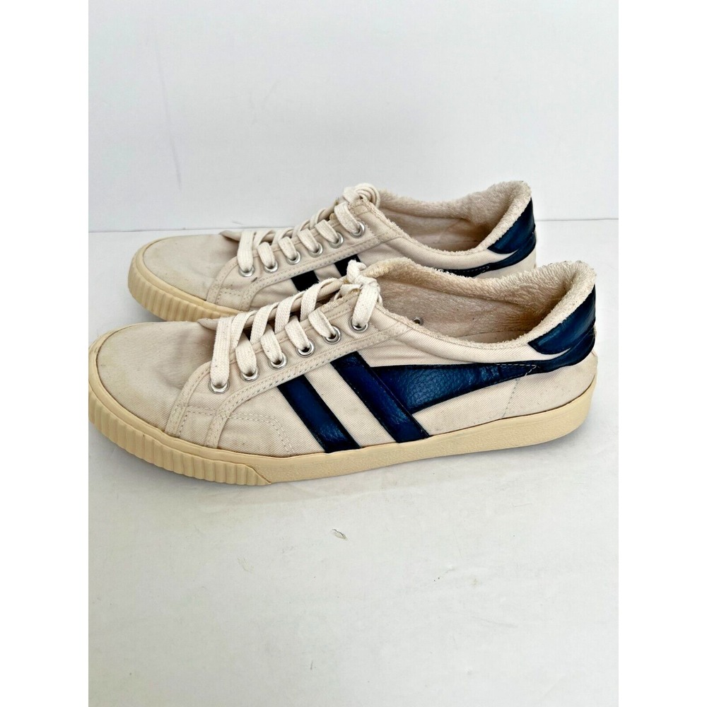 Gola Tennis Mark Cox‎ Sneakers White and Blue Size 10